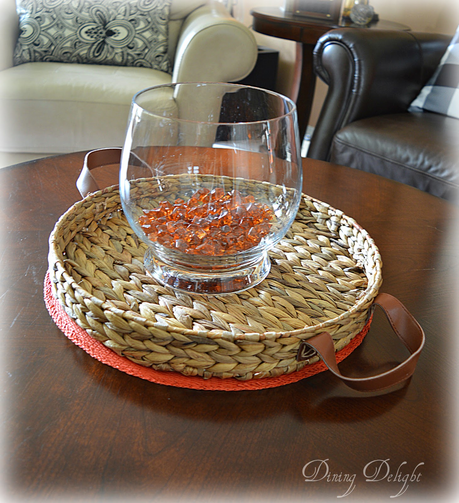 Dining Delight Fall Coffee Table Centerpiece