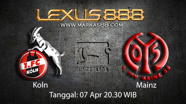 BOLA88 - PREDIKSI TARUHAN BOLA KOLN VS MAINZ 7 APRIL 2018 ( GERMAN BUNDESLIGA )
