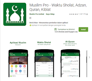 https://play.google.com/store/apps/details?id=com.bitsmedia.android.muslimpro&hl=in