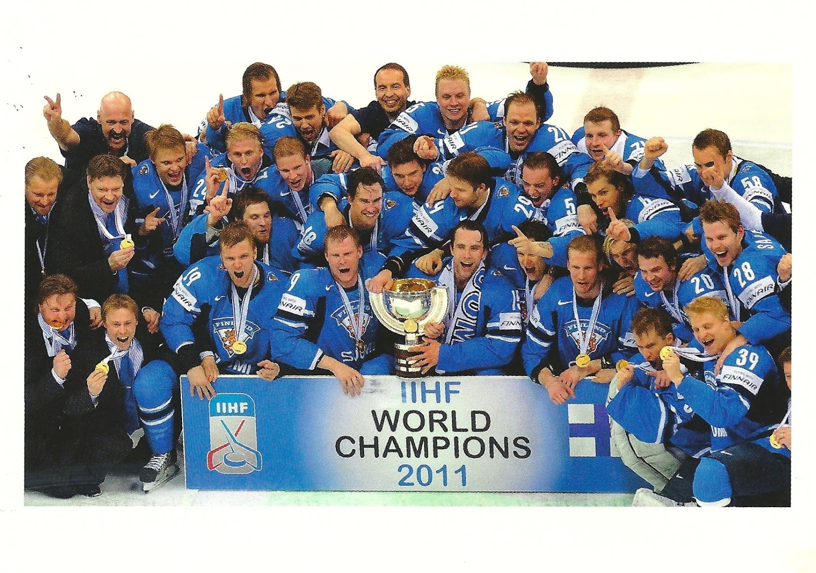 My Favorite Views Finland World Champion Hockey Team in 2011