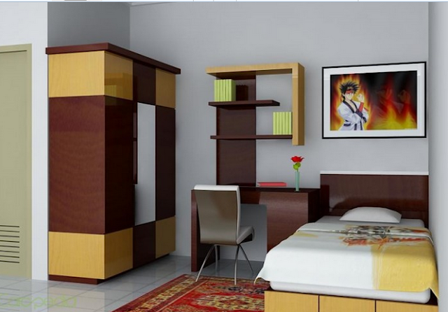 Desain Kamar Tidur Minimalis Ukuran 3x4 Desain Kamar Tidur Minimalis Ukuran 3x4