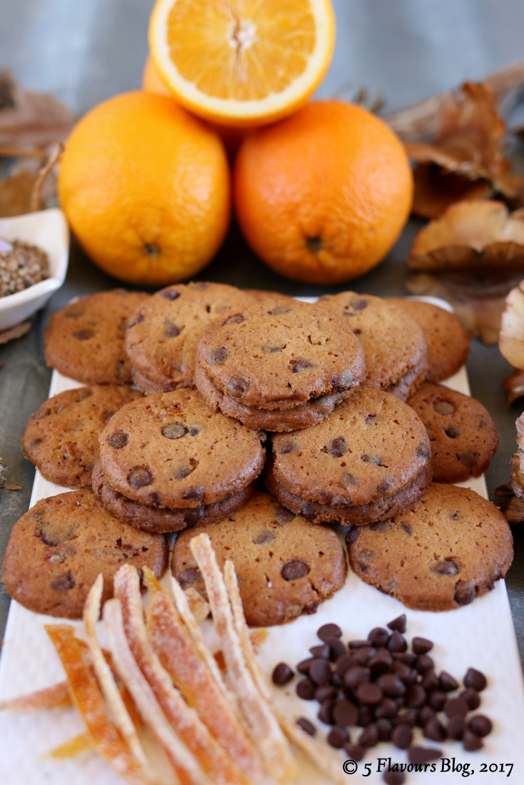 Choc Chip & Orange Cookies