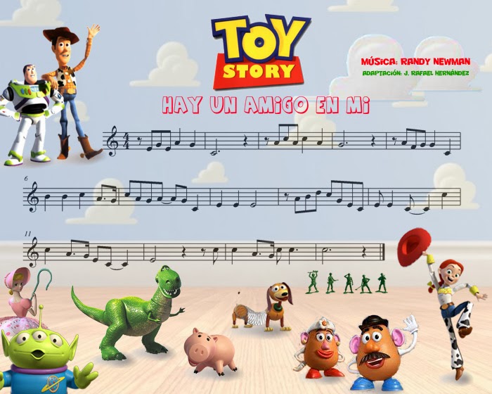 Alegría Musical Karaoke Hay un Amigo en mi de Toy Story