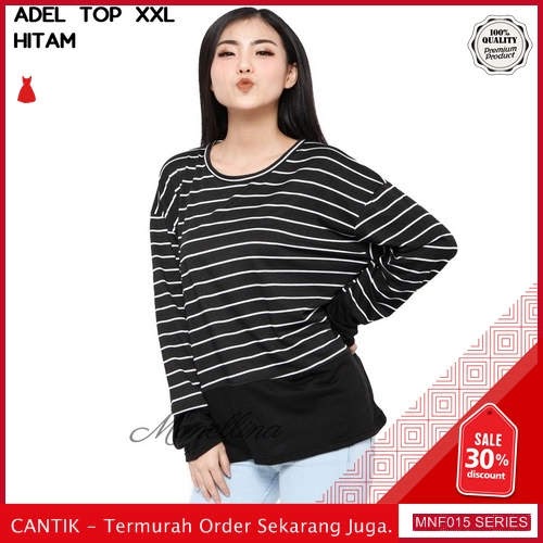 MNF015A125 Atasan Top Wanita Adel Jumbo Xxl Atasan 2019 BMGShop