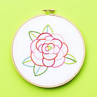 Beginner Rose pattern by Lolli and Grace as featured by floresita on Feeling Stitchy