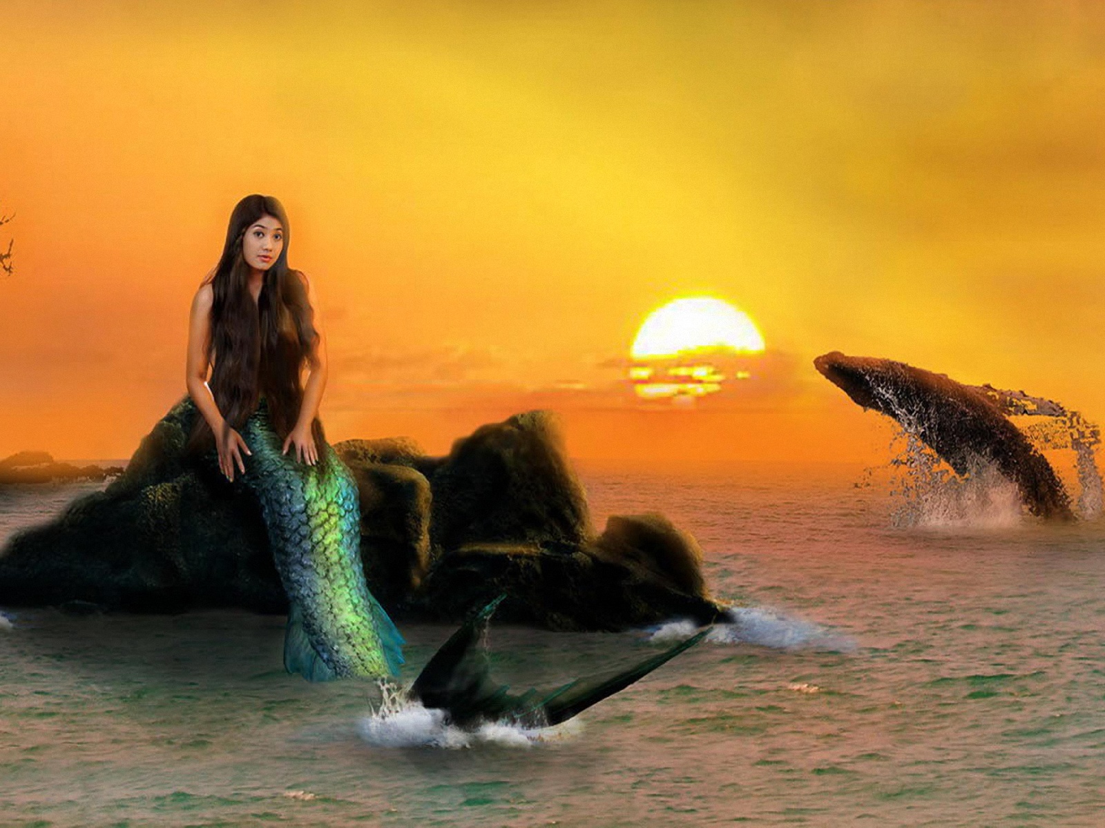 Fotos De Sirenas Bonitas Y Reales Banco de Imágenes Gratis: 40 imágenes de sirenas en el mar - Fantasy  mermaids in the sea