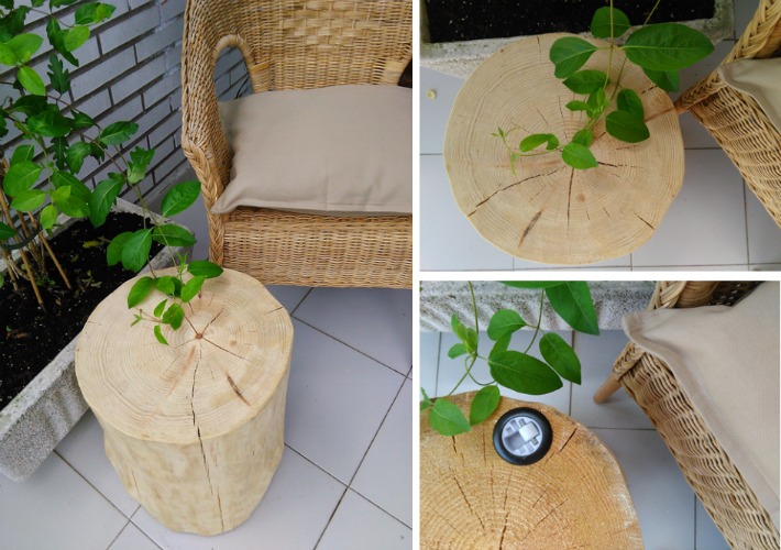 Tronco de madera LUFE ayudaadecorar.blogspot.com.es