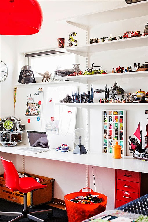 Nordic Decor with lots of Color