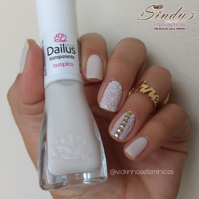 Suspiro Transparente Dailus + Sindy Francesinhas Suspiro Transparente Dailus + Sindy Francesinhas