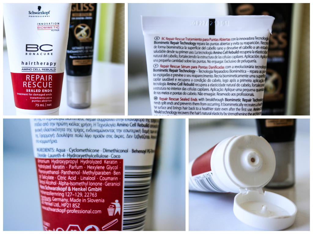 Decir a un lado acortar Autorización Pigmentation&Texture: Sérum Capilar: Bonacure Repair Rescue Sealed Ends vs. Gliss Reparador de Puntas Decir a un lado acortar Autorización Pigmentation&Texture: Sérum Capilar: Bonacure Repair Rescue Sealed Ends vs. Gliss Reparador de Puntas