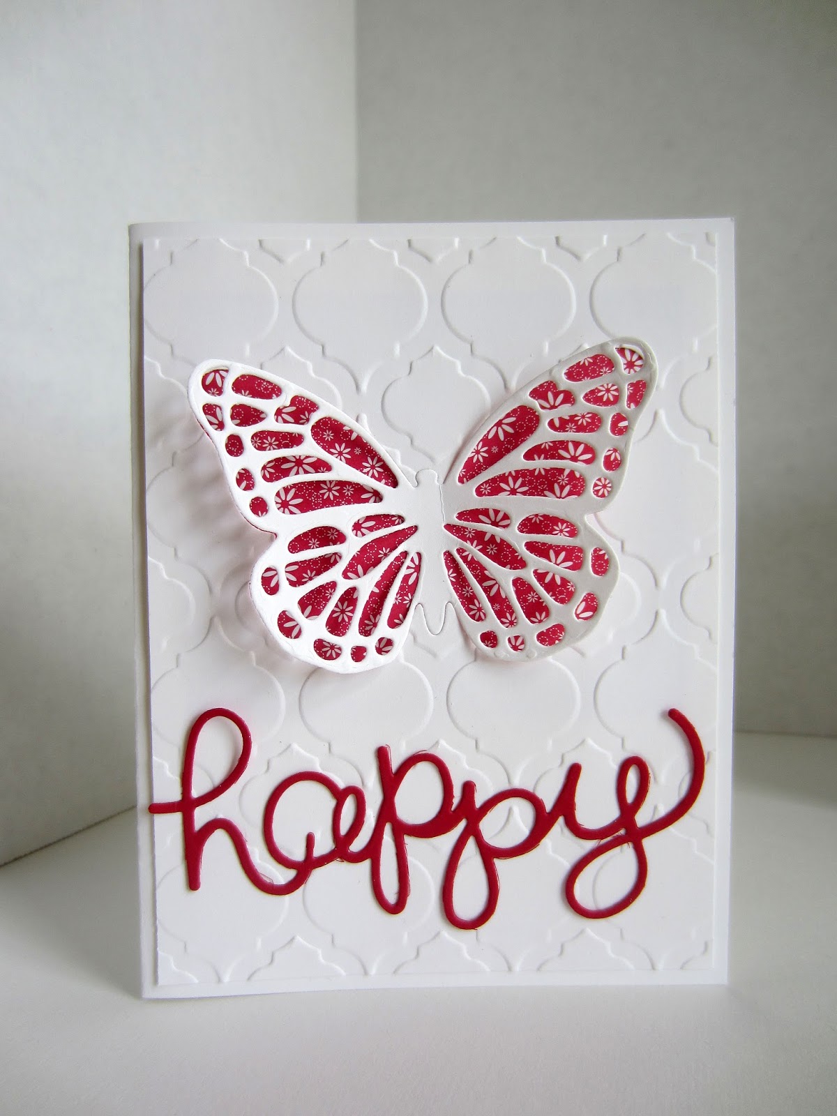 paper seedlings easy butterfly card