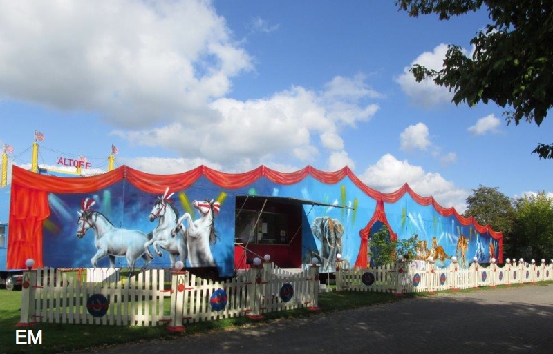 Norberts Internationale Circuswelt Circus Karl Altoff Köllner in Marl 2015