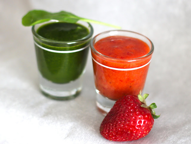 Healthy Veggie Shots and Fruit Chasers - Desserts with Benefits