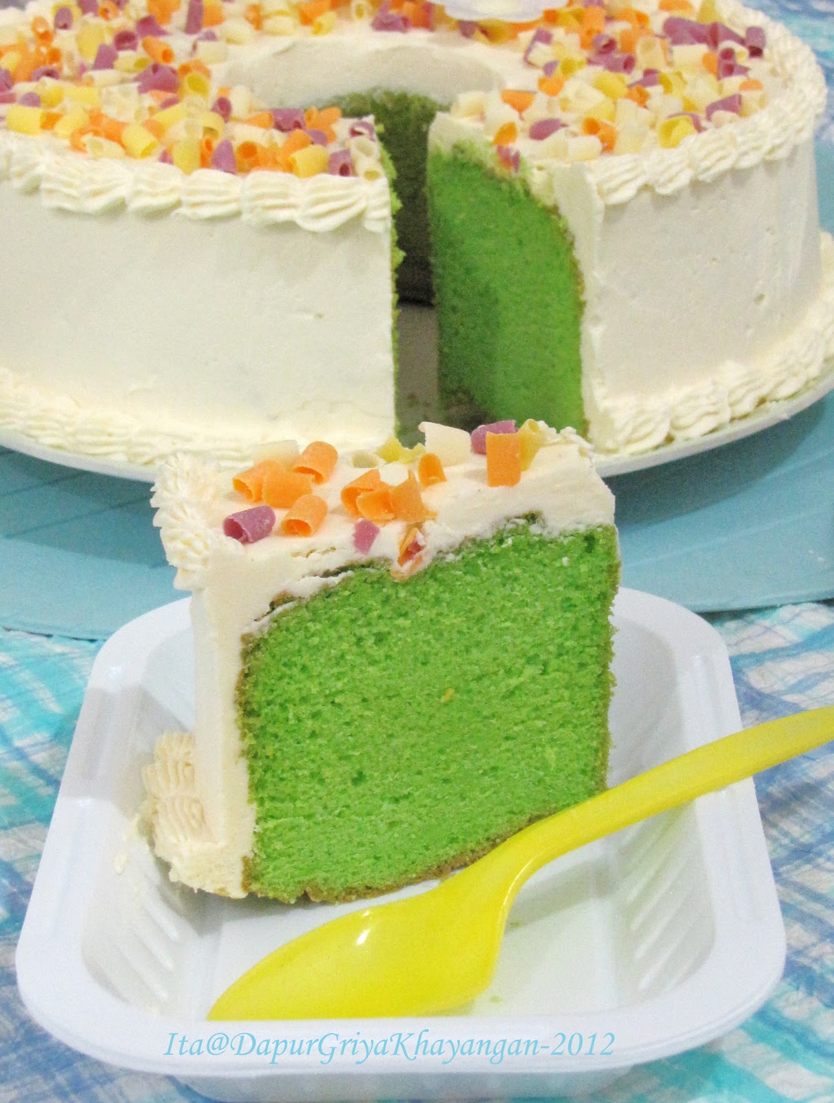 Dapur Griya Khayangan Pandan Cake