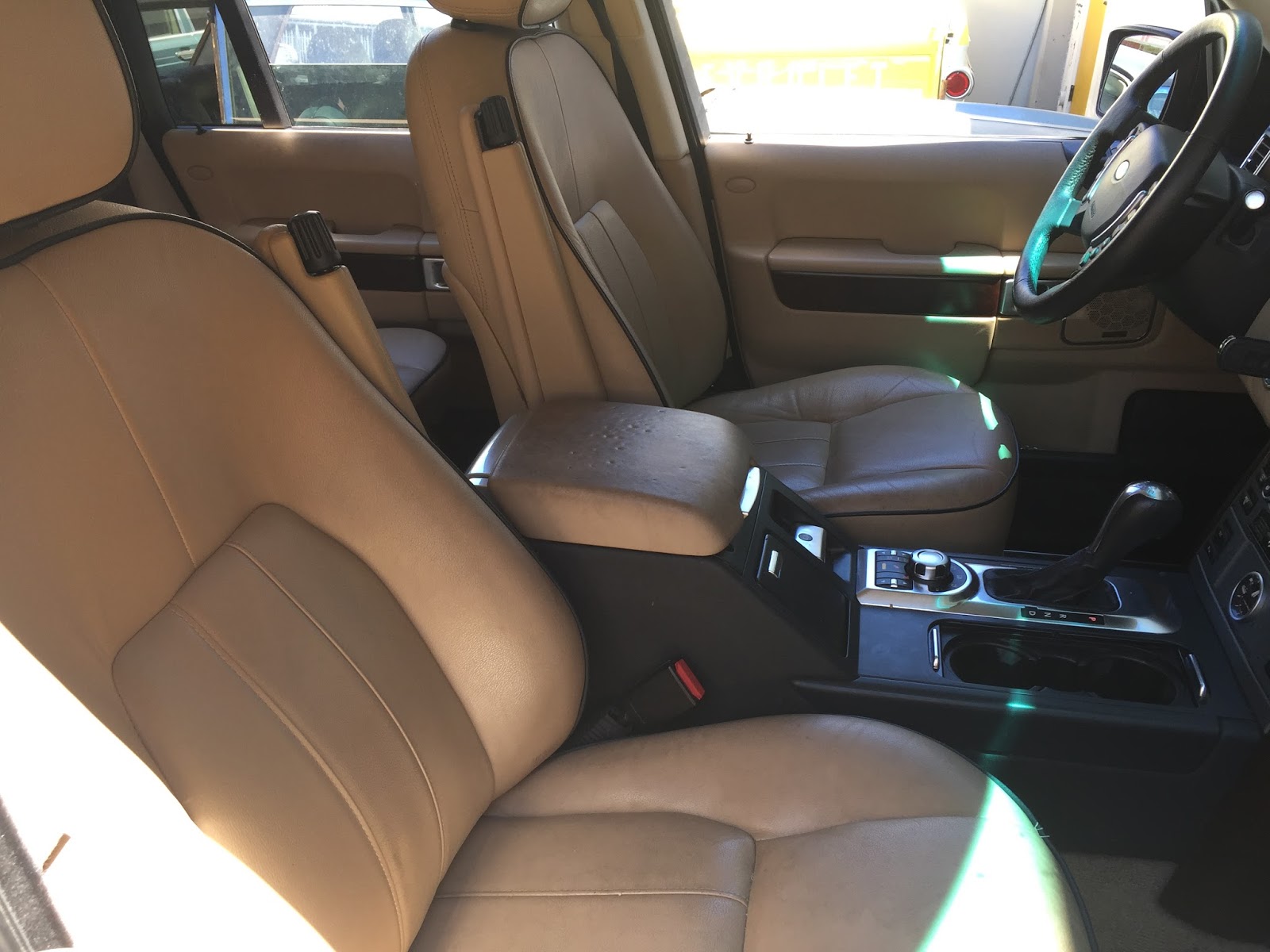 Cooks Upholstery and Classic Restoration Range Rover Destroyed Seat