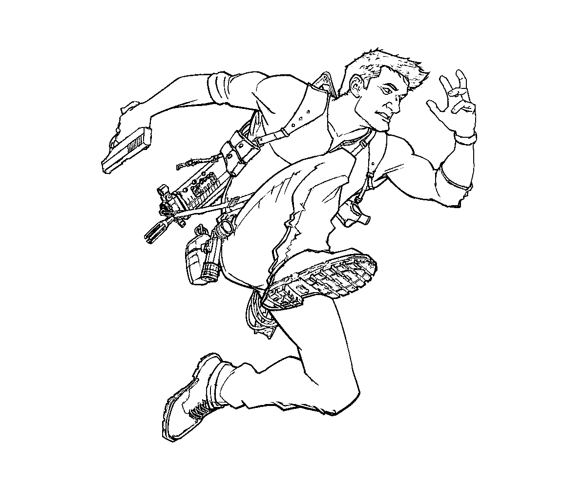 uncharted 3 coloring pages - photo #13
