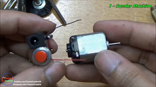 Tutorial Cara Membuat Mesin Gerinda Mini dari Dinamo Mainan