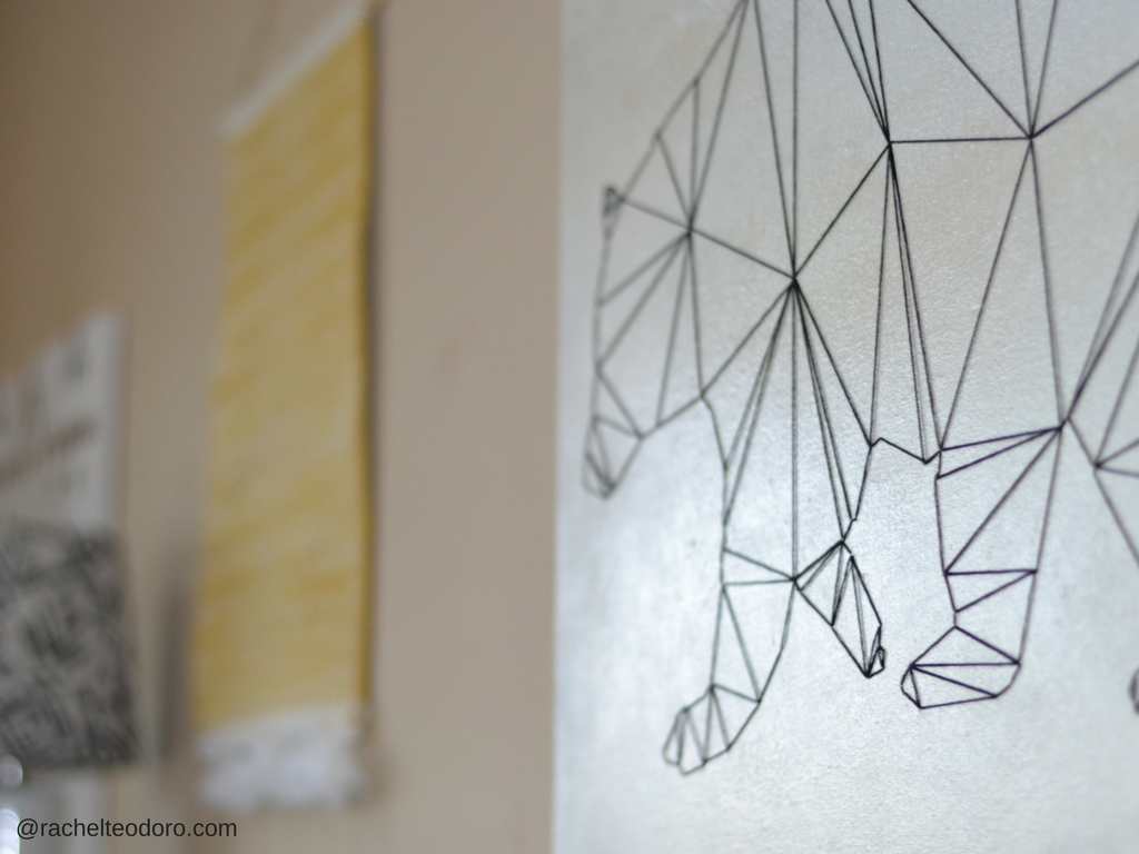 Geometric Bear String Art |