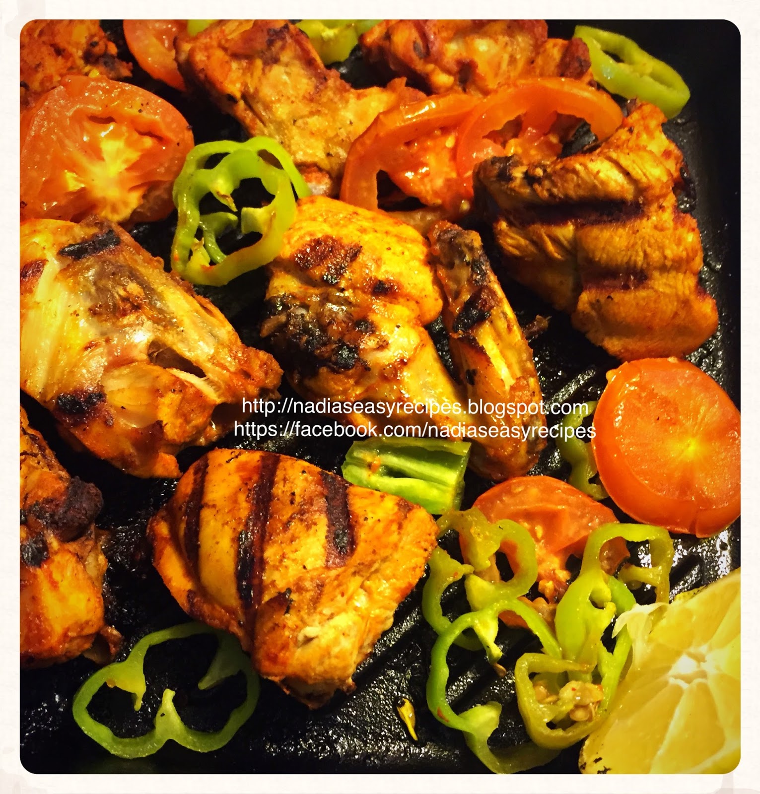 Grill Chicken on StoveTop (Grill Pan Method) Nadia's Easy Recipes