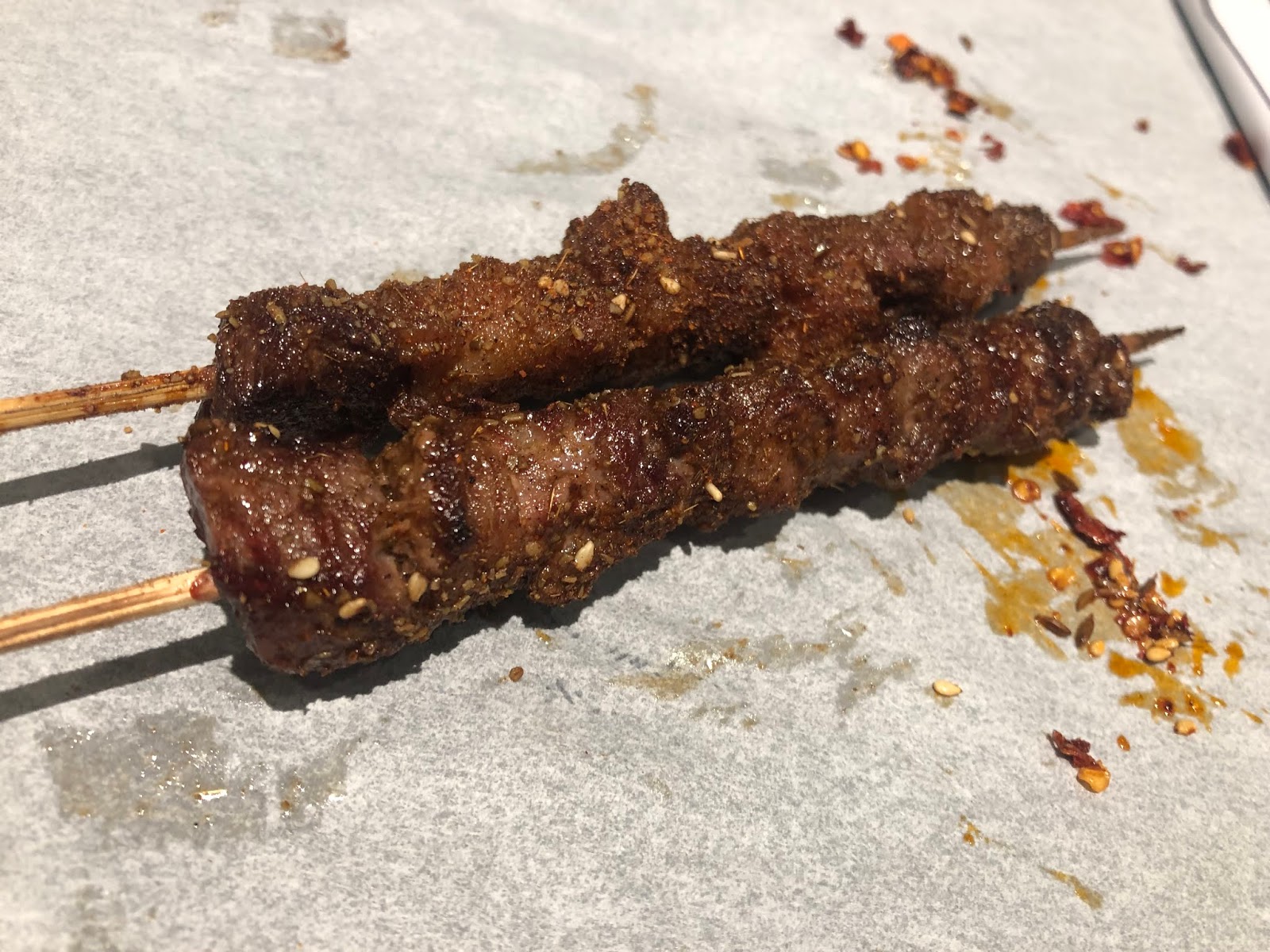 Smokin' Chokin' and Chowing with the King Gao's Kabob