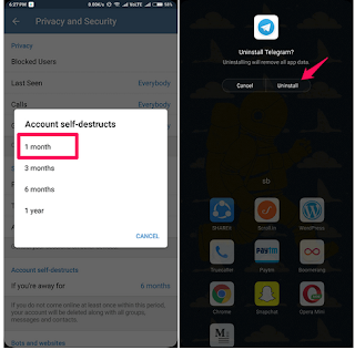 Cara Menghapus Akun Telegram Secara Permanen Pada Android / iPhone