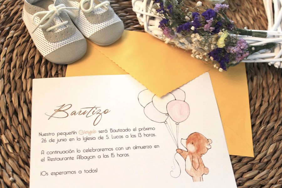 invitaciones para bautizo