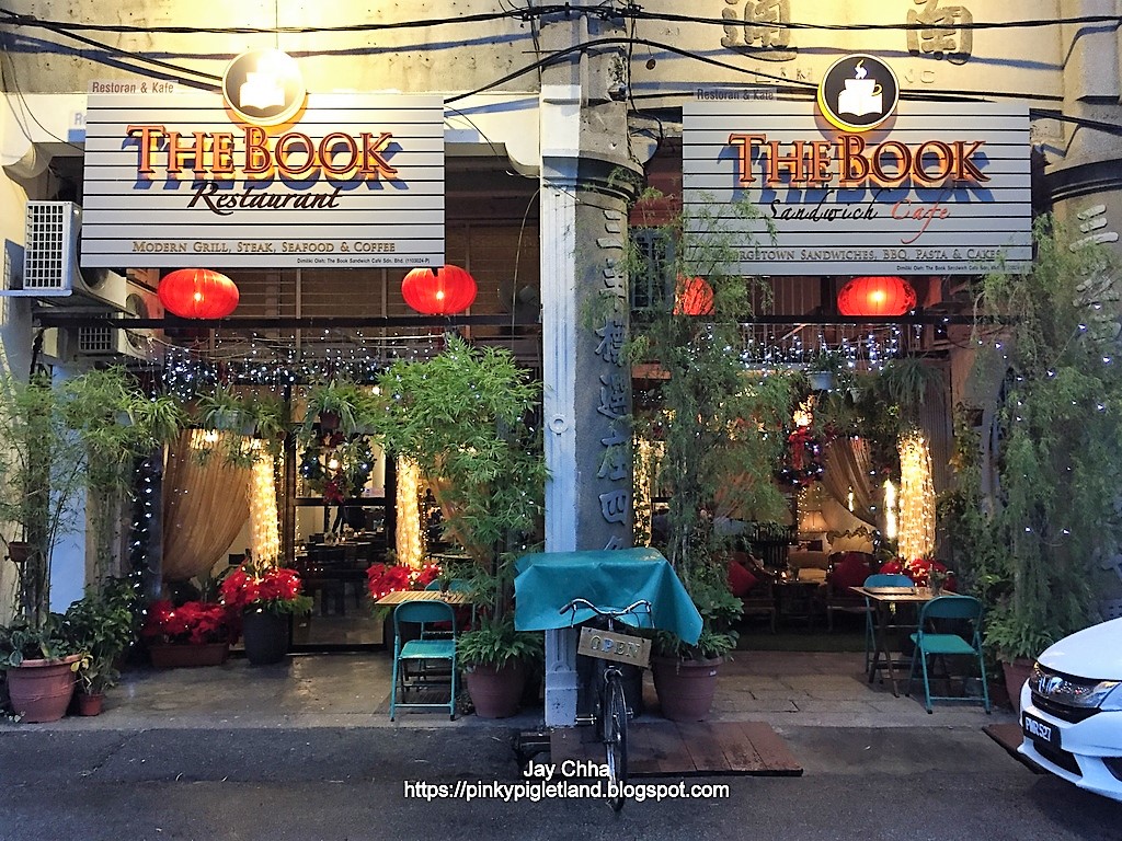 The Book Sandwich Cafe Beach Street, Penang