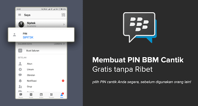 Cara Membuat PIN BBM Cara Membuat PIN BBM