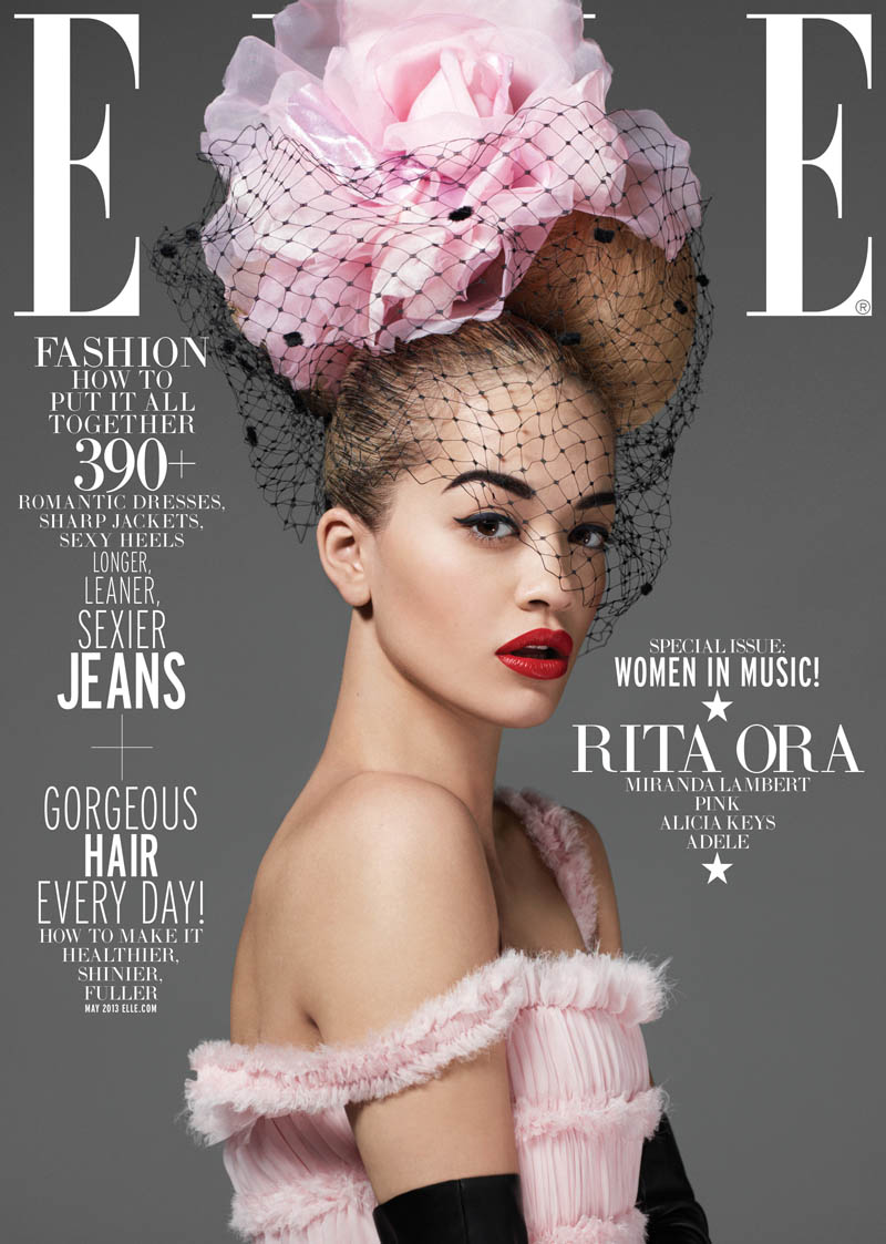 Rita Ora Elle Romania Magazine June 2013 - Magazine-Photoshoot