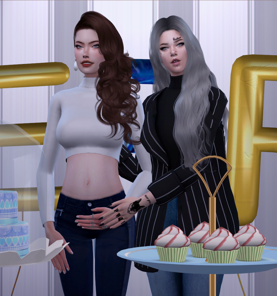 Sims 4 Baby Shower Posepack (Part 1) Mel