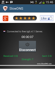 Log slow dns Catatan aplikasi slow dns