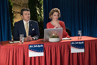 Elizabeth Banks and John Michael Higgins in Pitch Perfect 3 (8)