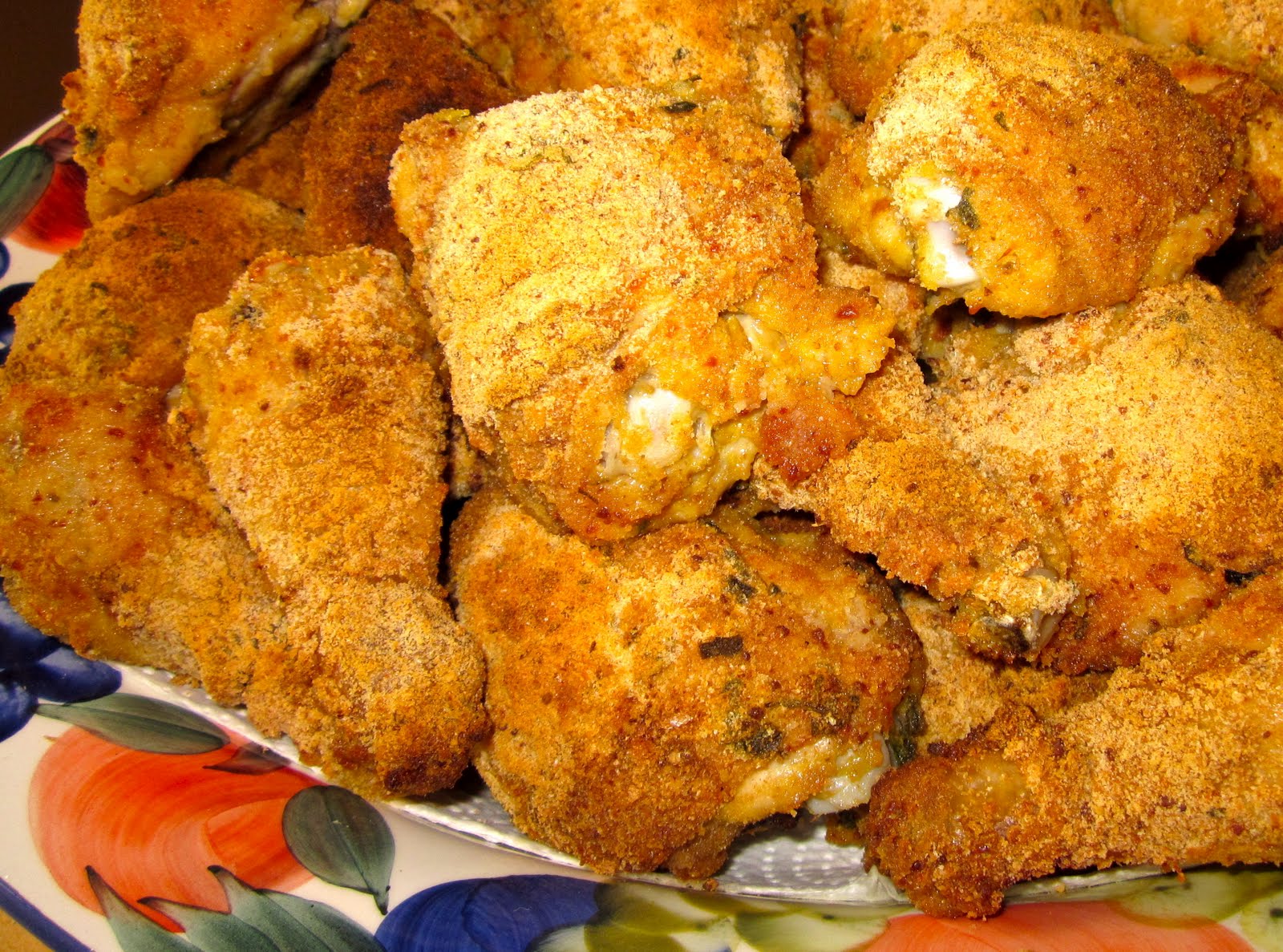 What's for dinner: Oven baked chicken with garlic and parmesan