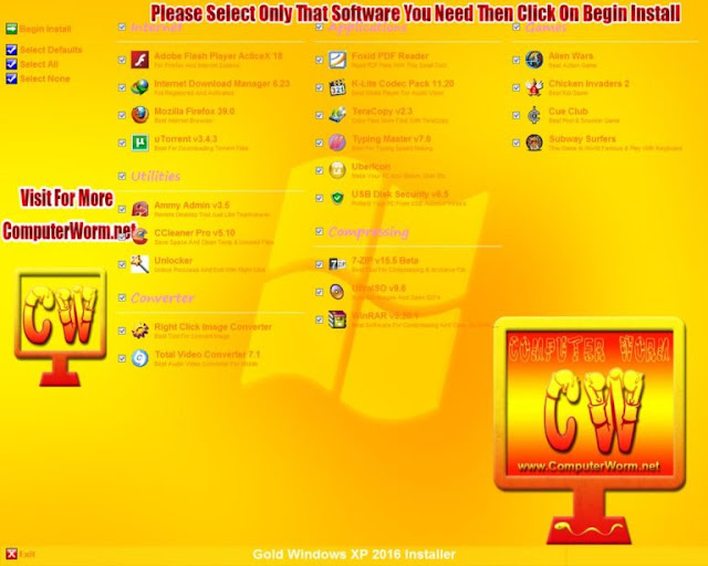 افضل نسخة ويندوز Xp Sp3 معدلة