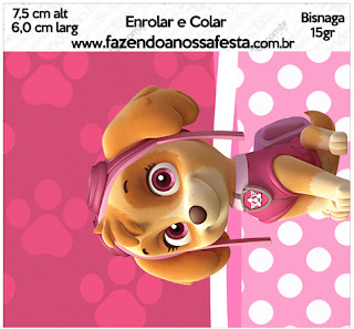 Skye de Paw Patrol: Etiquetas Gratis Para Candy Bar para Imprimir gratis. Etiquetas de Skye de Paw Patrol para imprimir gratis.