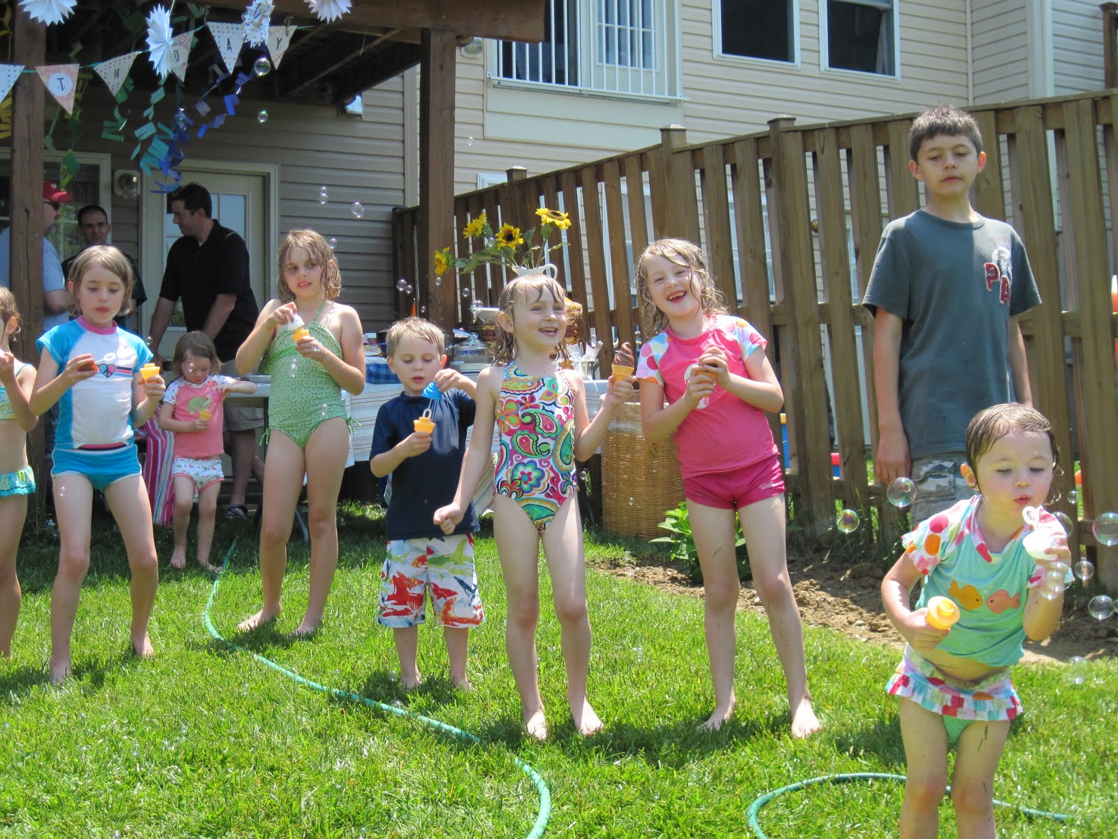 Laverty Family A Backyard Birthday Party