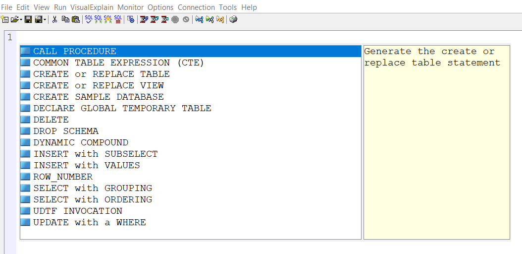 Difference in Run SQL Scripts @ RPGPGM.COM