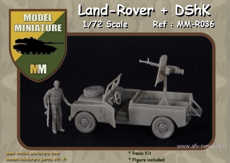 Winter of '79: Model Miniatures 1/72 Armed Land Rovers