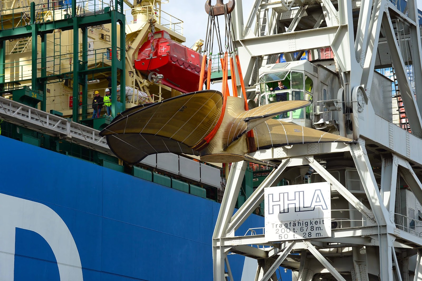 Saravanan's Blog World’s Largest Ship Propeller begins its journey to final destination