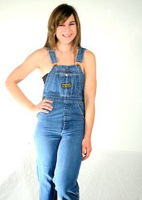 Girls Wearing Denim Overalls: Google Search and Too Much Spare Time...