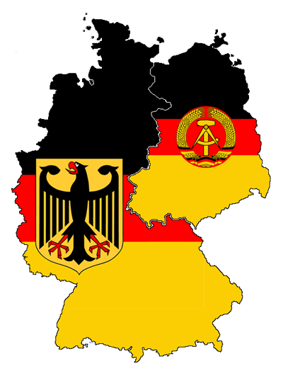 Deutsch überall!!!!!!: Zwei Deutschland: (DDR-BDR)
