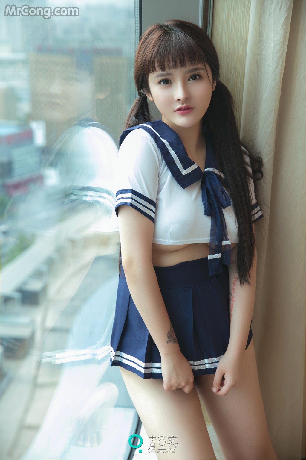 QingDouKe 2017-05-23: Model Yang Ma Ni (杨 漫 妮) (52 photos) photo 2-12
