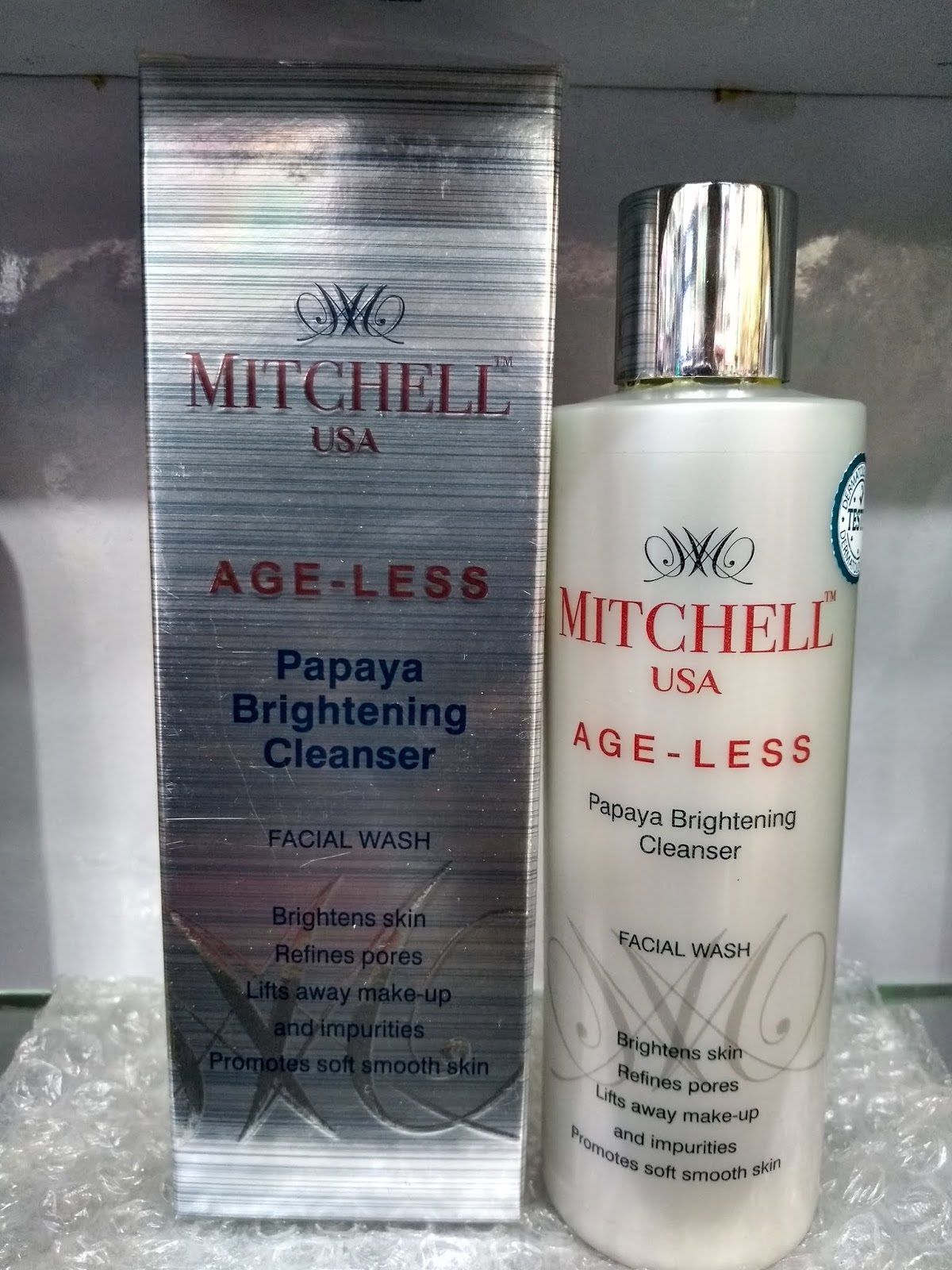 mitchell face wash