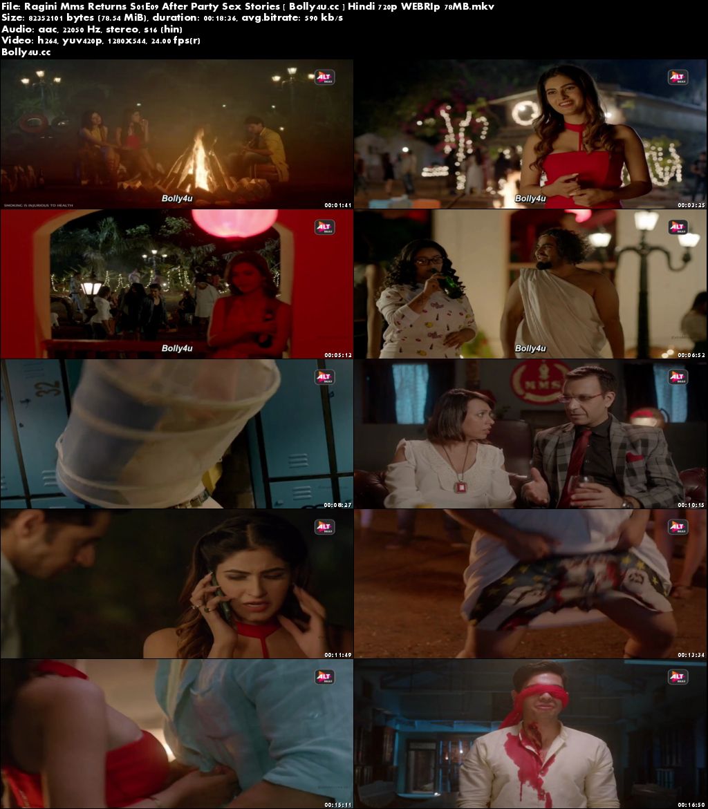 Ragini MMS Returns S01E09 After Party Sex Stories WEBRip 78MB Hindi 720p Download