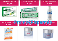 Buoni sconto per risparmiare su 47 prodotti in Farmacia Logo Buoni sconto per risparmiare su 47 prodotti in Farmacia