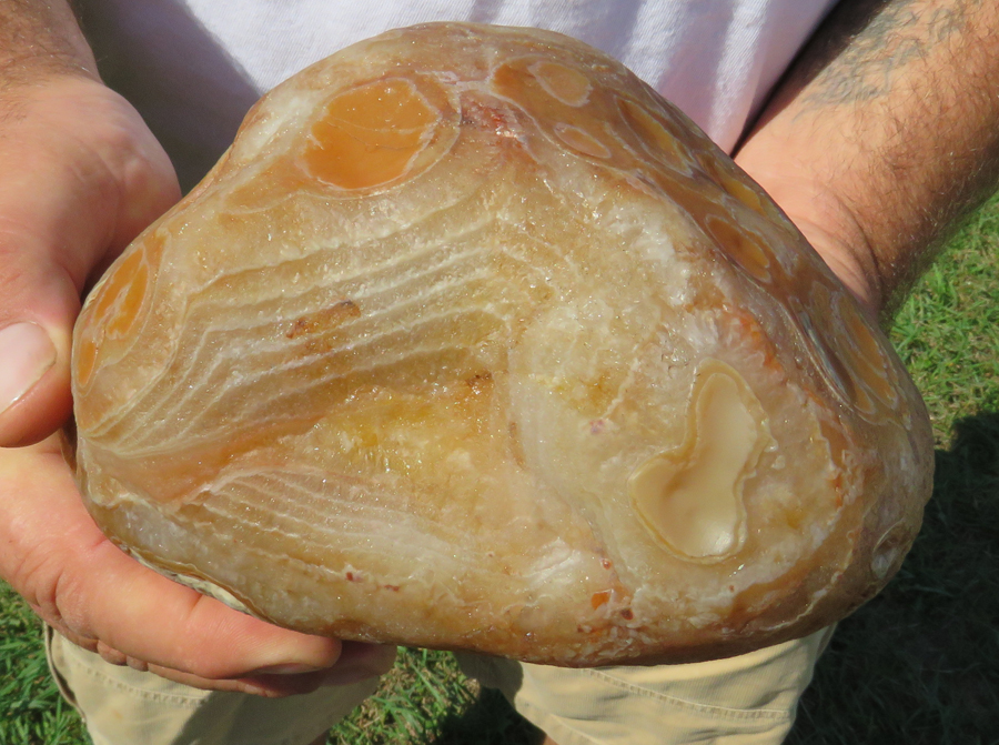The Agatelady Adventures and Events Super Sized Lake Superior Agate