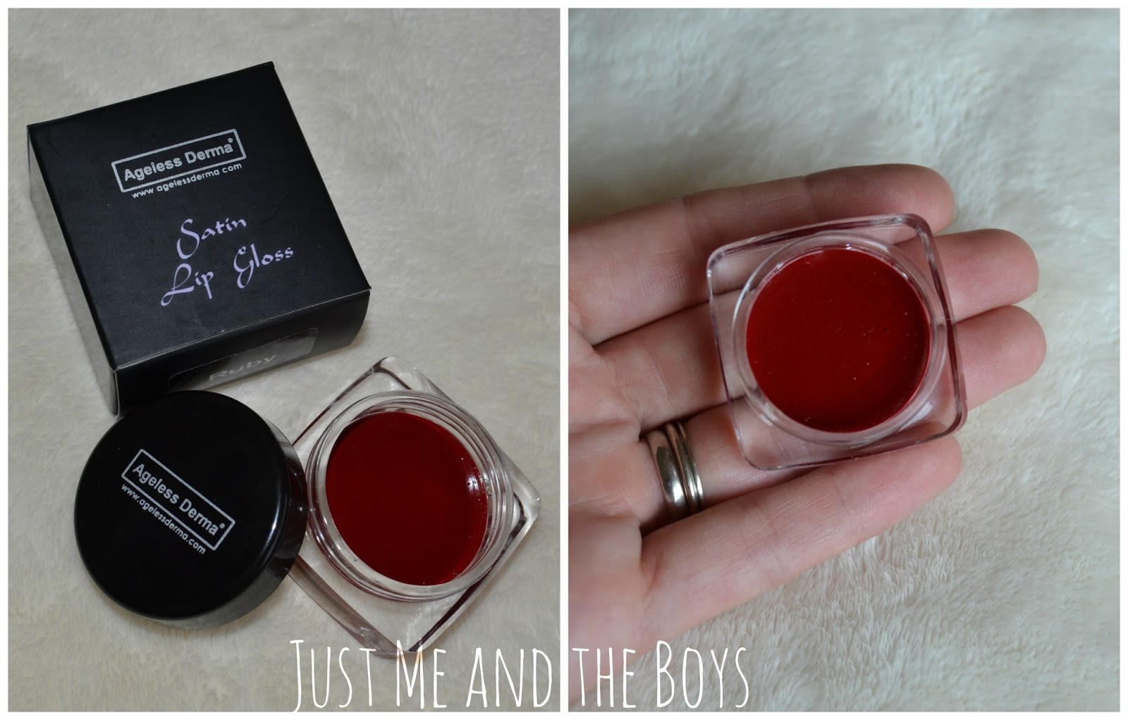 Just Me and the Boys: Ageless Derma ~ Lip Gloss Review