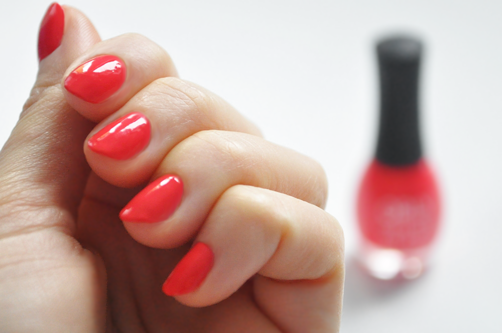10. Orly Breathable Treatment + Color in "Cool in Coral" - wide 2
