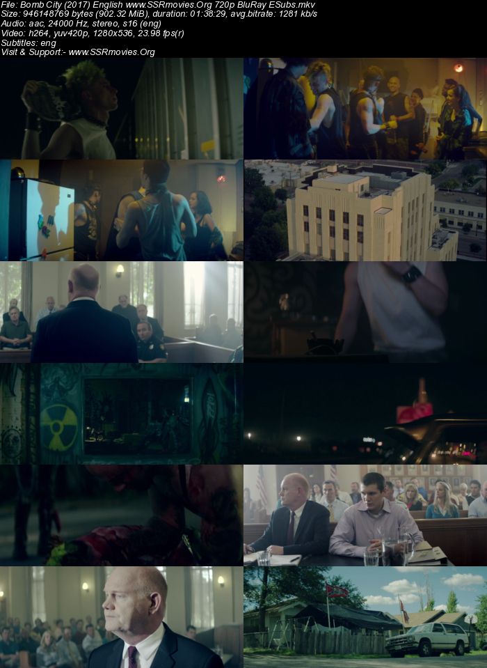 Bomb City (2017) English 720p BluRay