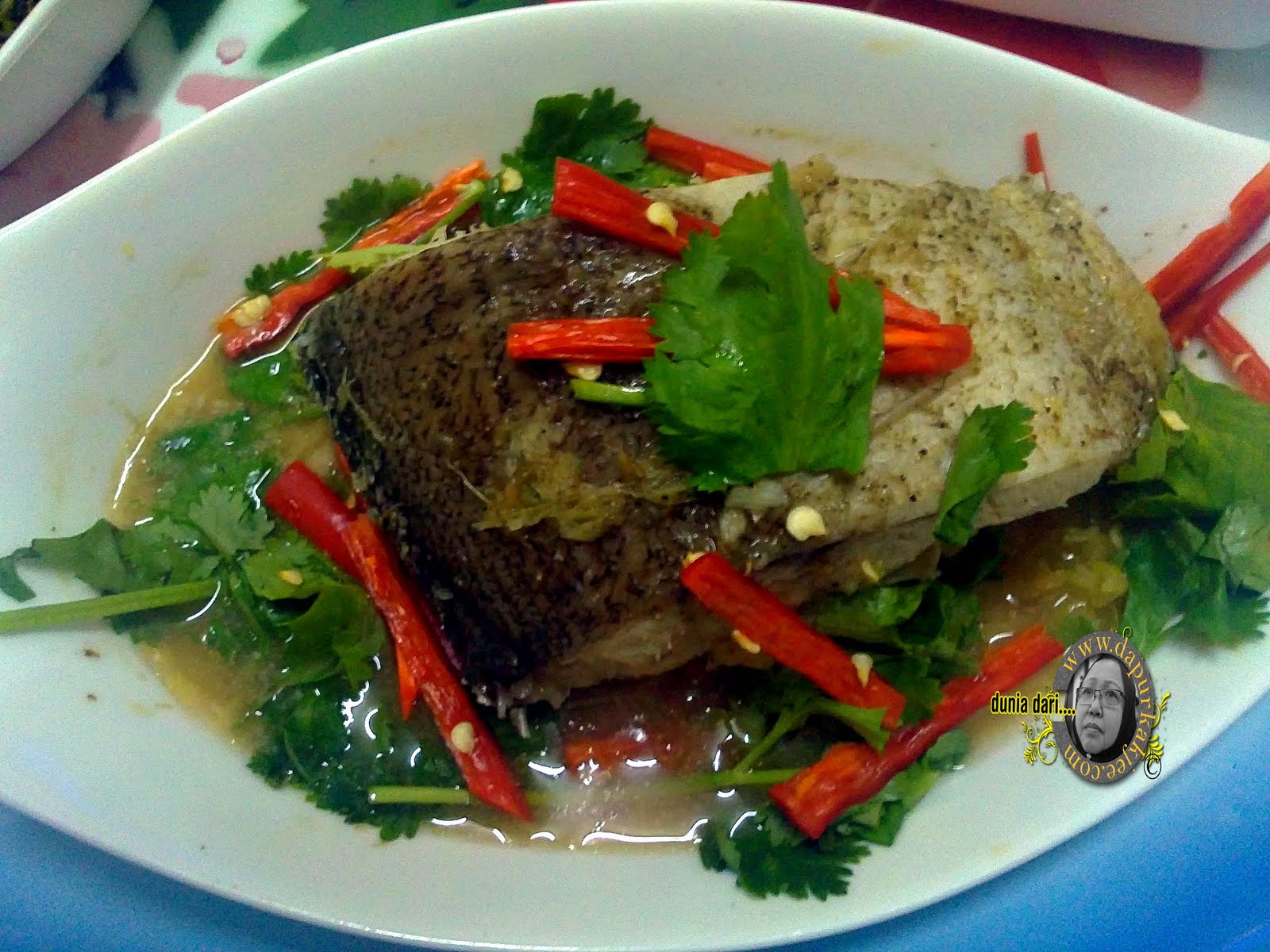 Resepi Ikan Talapia Stimkukus Mudah
